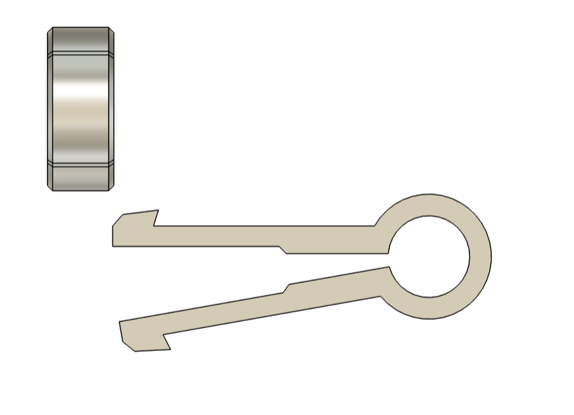 Miniatura 4 do modelo 3D The ZIP zipper pull