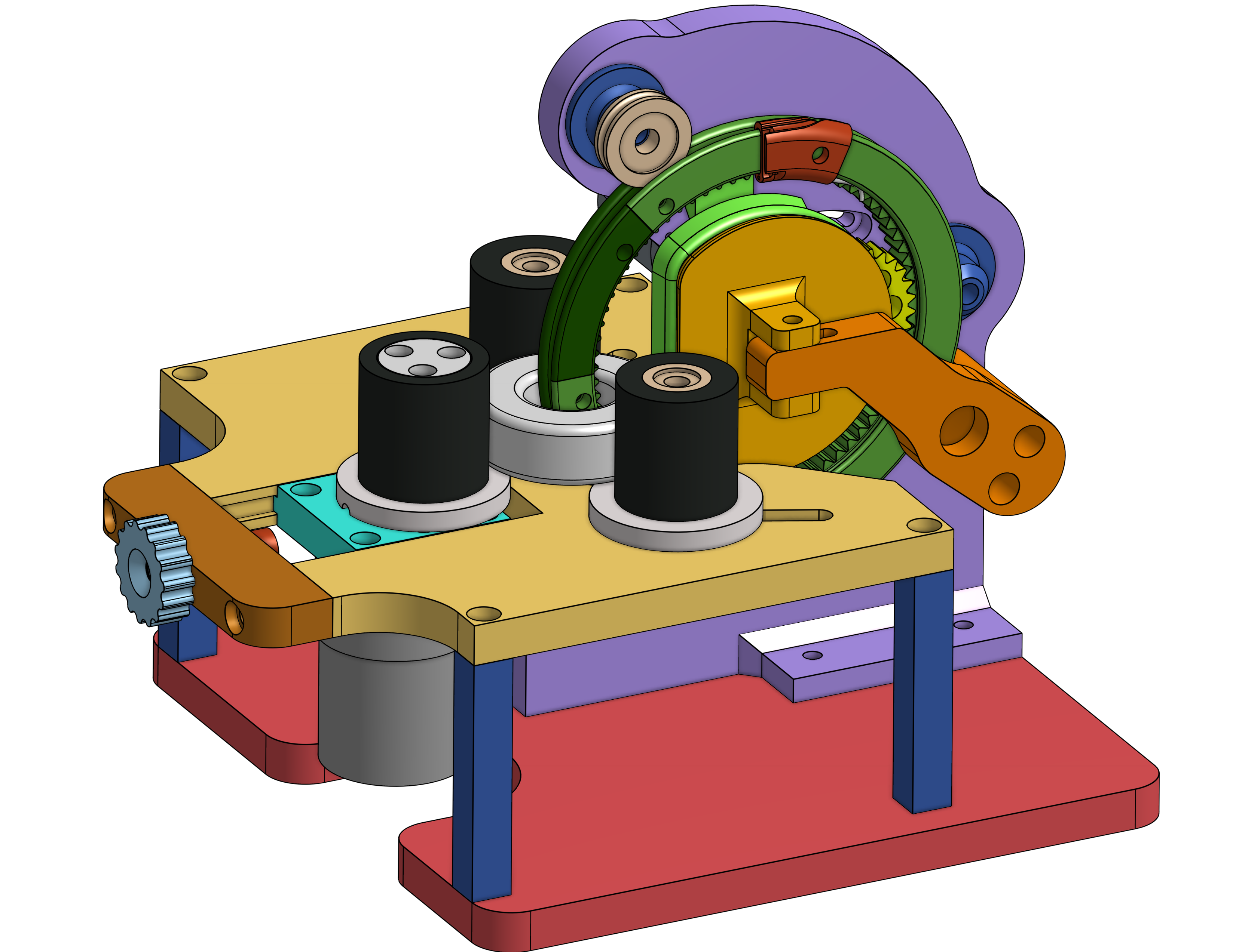 Miniatura 5 do modelo 3D Slider Type Toroidal Winder