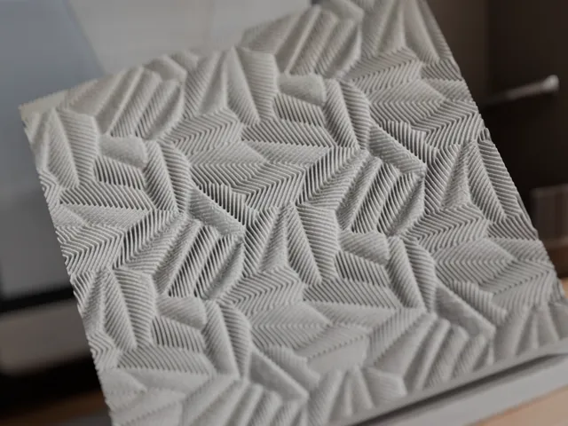 Parametric Herringbone Relief