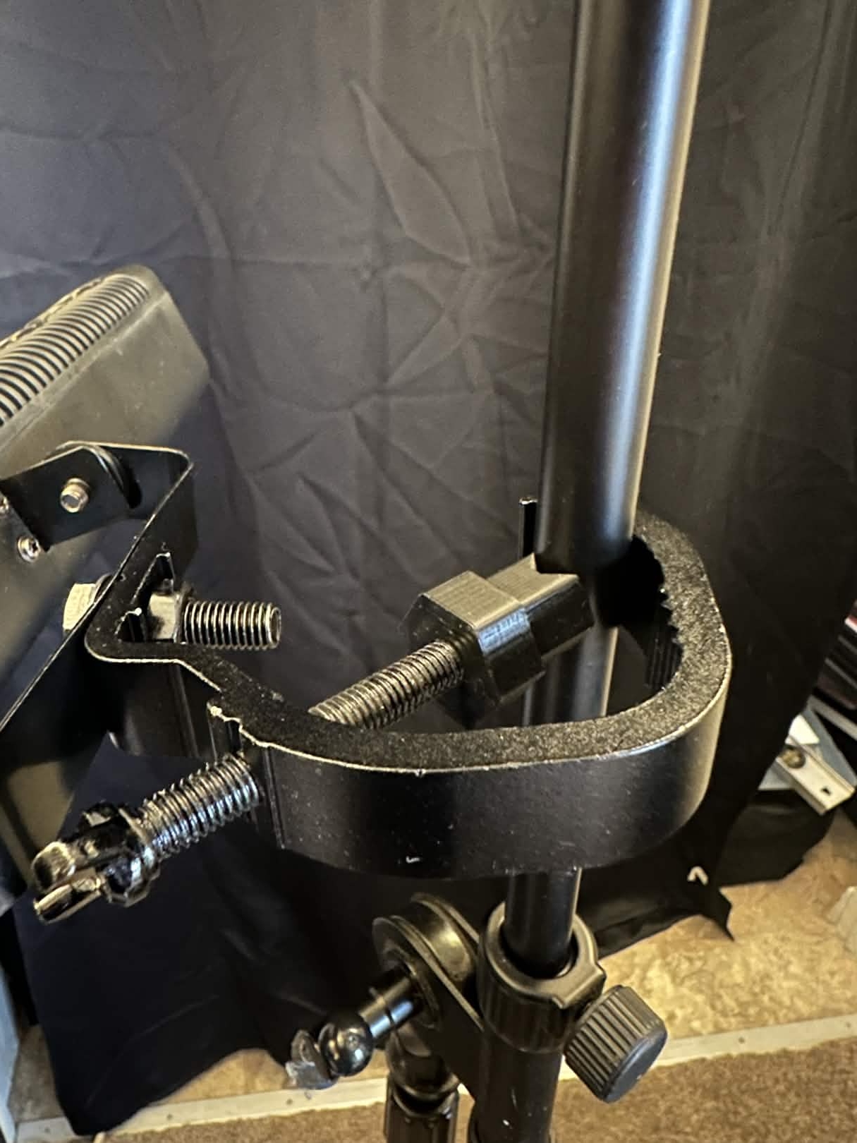 Stage Light C-Clamp 8mm Bolt Spacer for Mic Stand