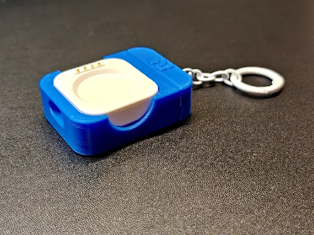 OnePlus Watch Charger Keychain Case: Personalized 3D Printed Travel Holder