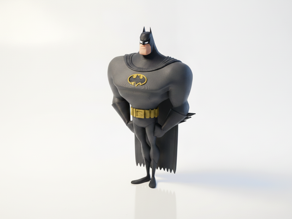 Batman Figurine DC Comics Superhero 3D Printable