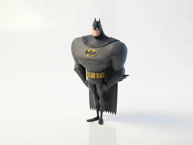Batman Figurine DC Comics Superhero 3D Printable