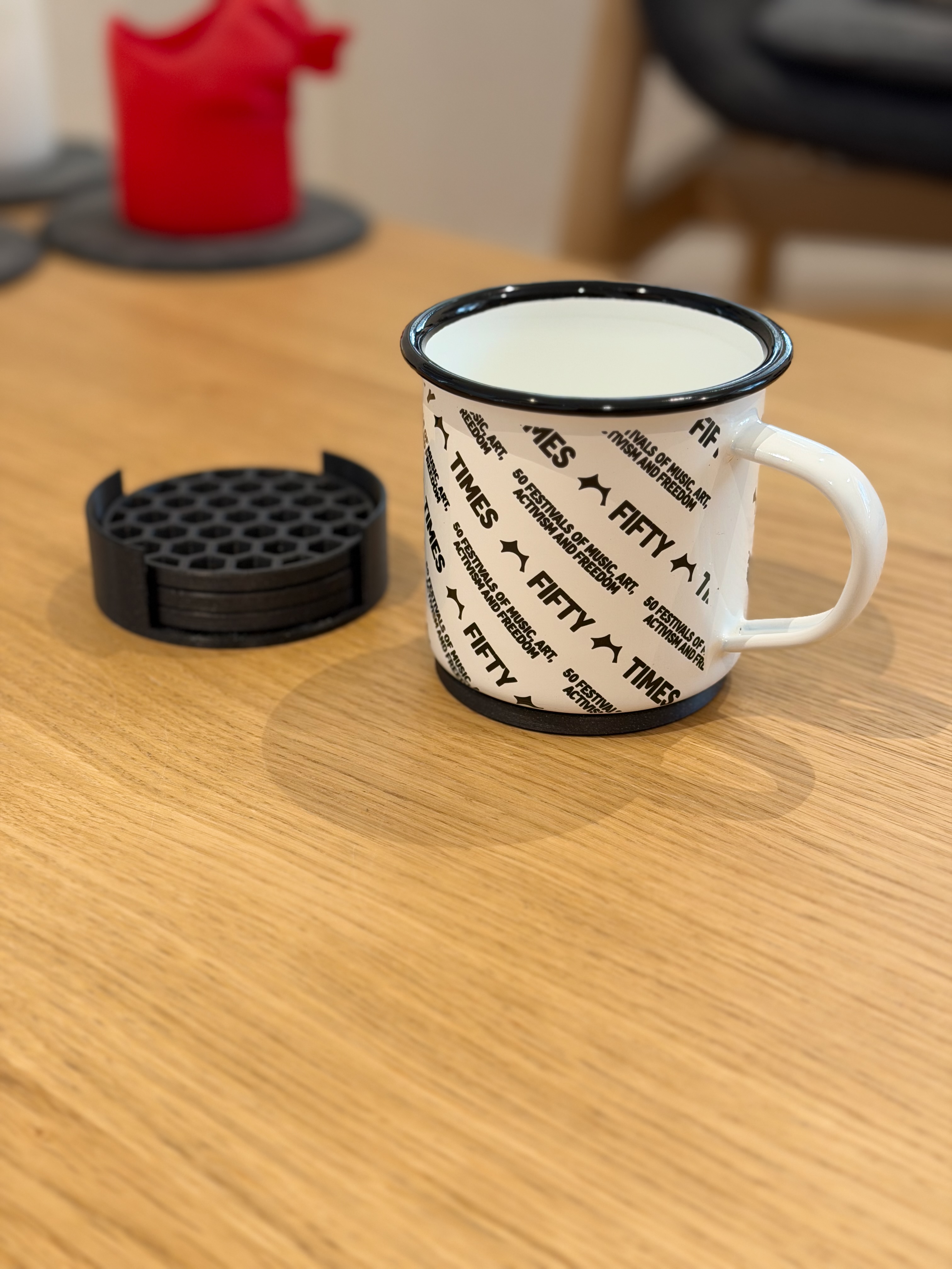 Coaster with TPU antislip bottom