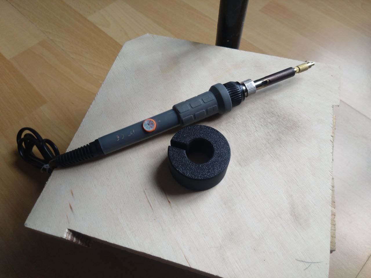 Drillpress Heatinsert Adapter For Soldering Iron