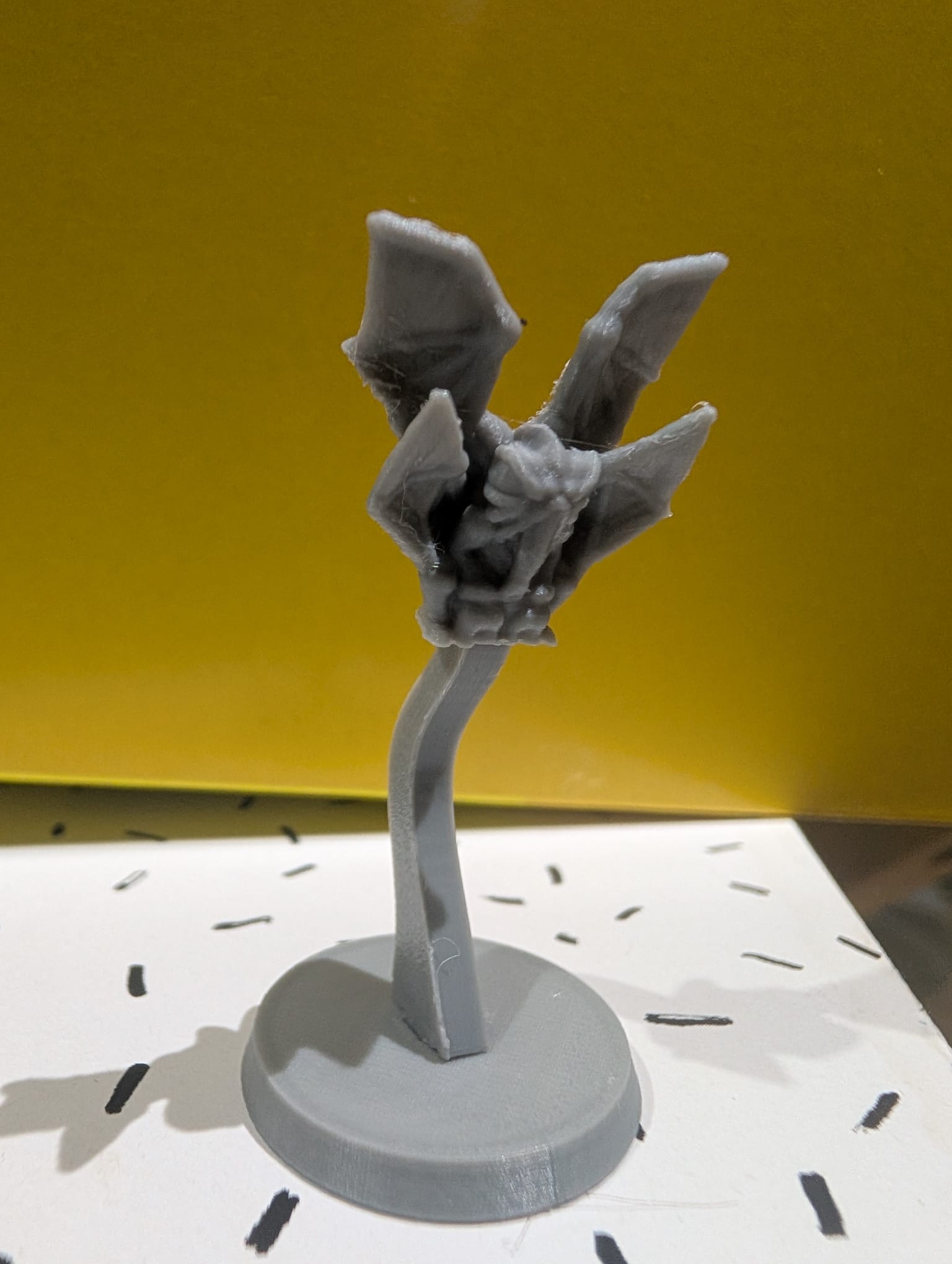 Stirge 28mm (supportless, FDM friendly) - With recess for stick