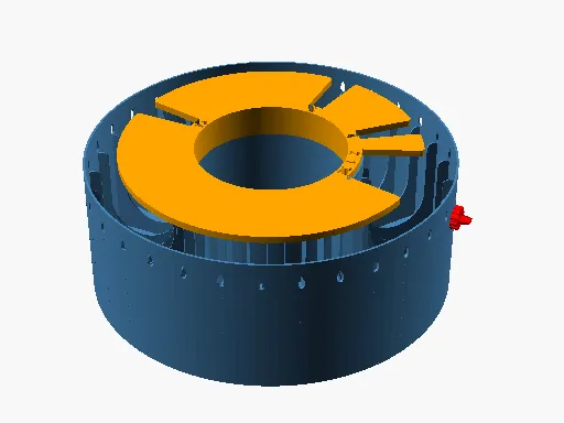 Circular Leitner Box for Spaced Repetition Flashcards