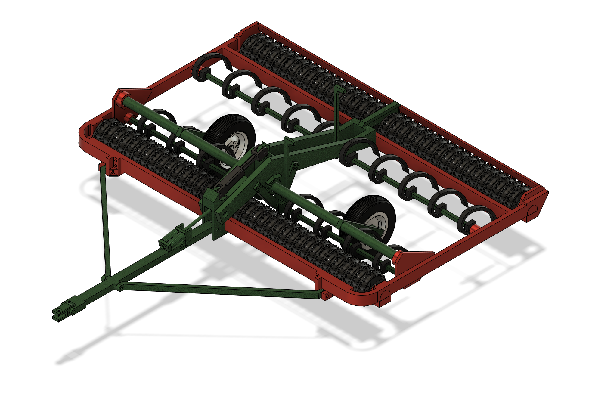 Field Mulcher - 12ft - Style 1 - 1:16 Scale