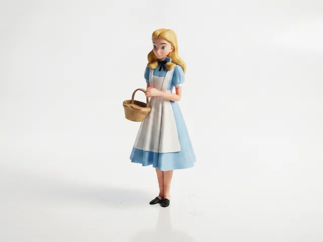 Dorothy Figurine Wizard of Oz Movies 3D Printable