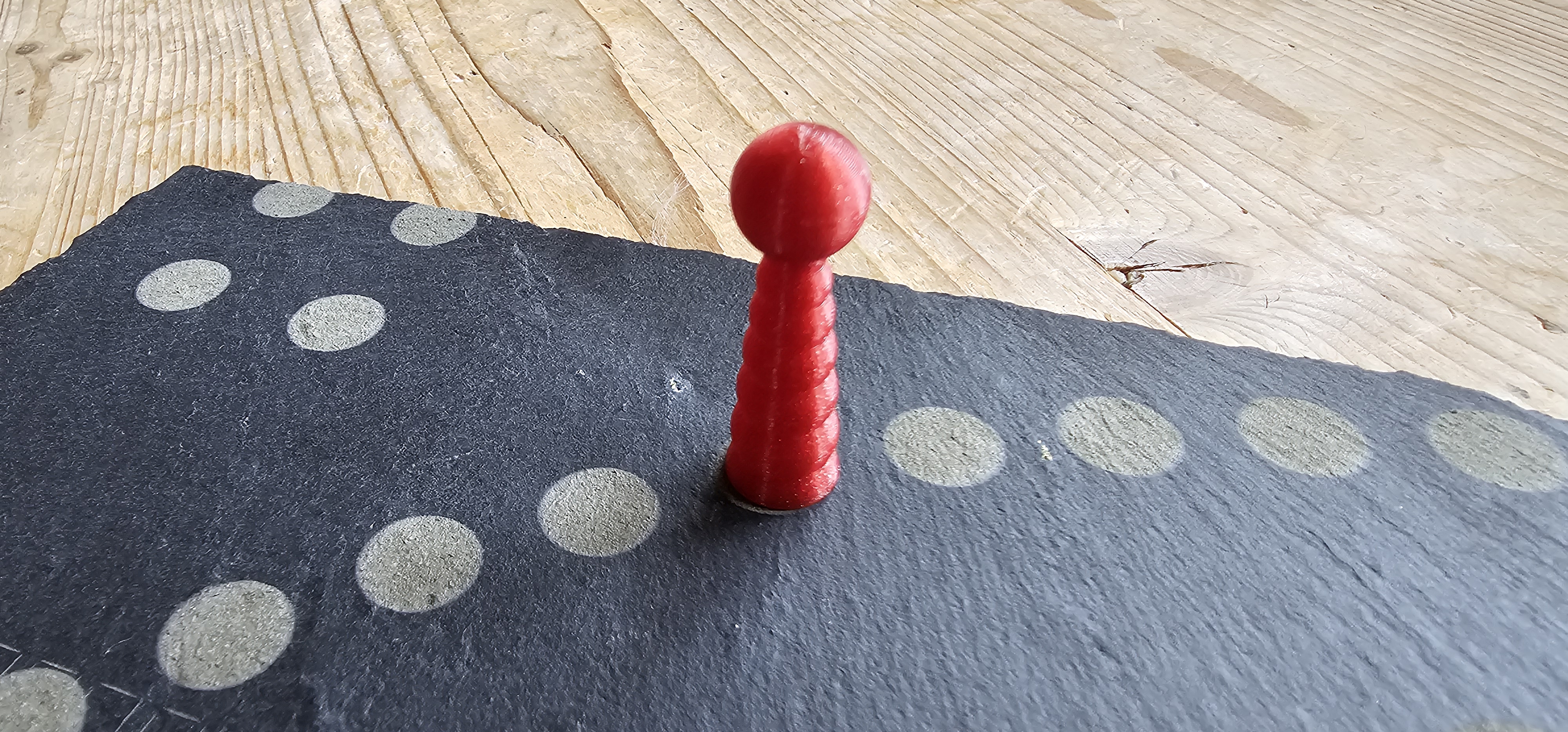 Spielfigur Kugelkegel/ Board Game Piece Pin (Ball Pin)