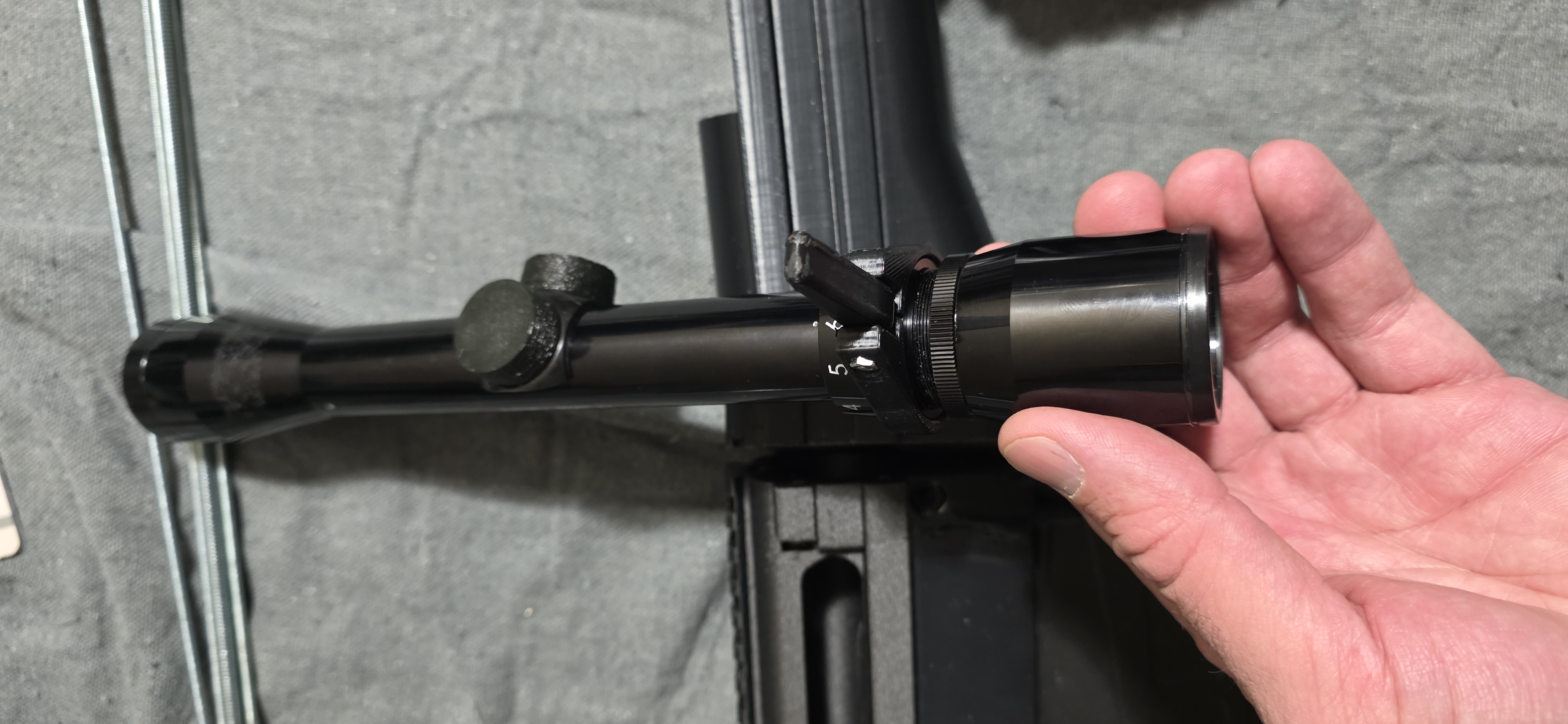 Miniatura 3 do modelo 3D Parametric Scope Throw Lever