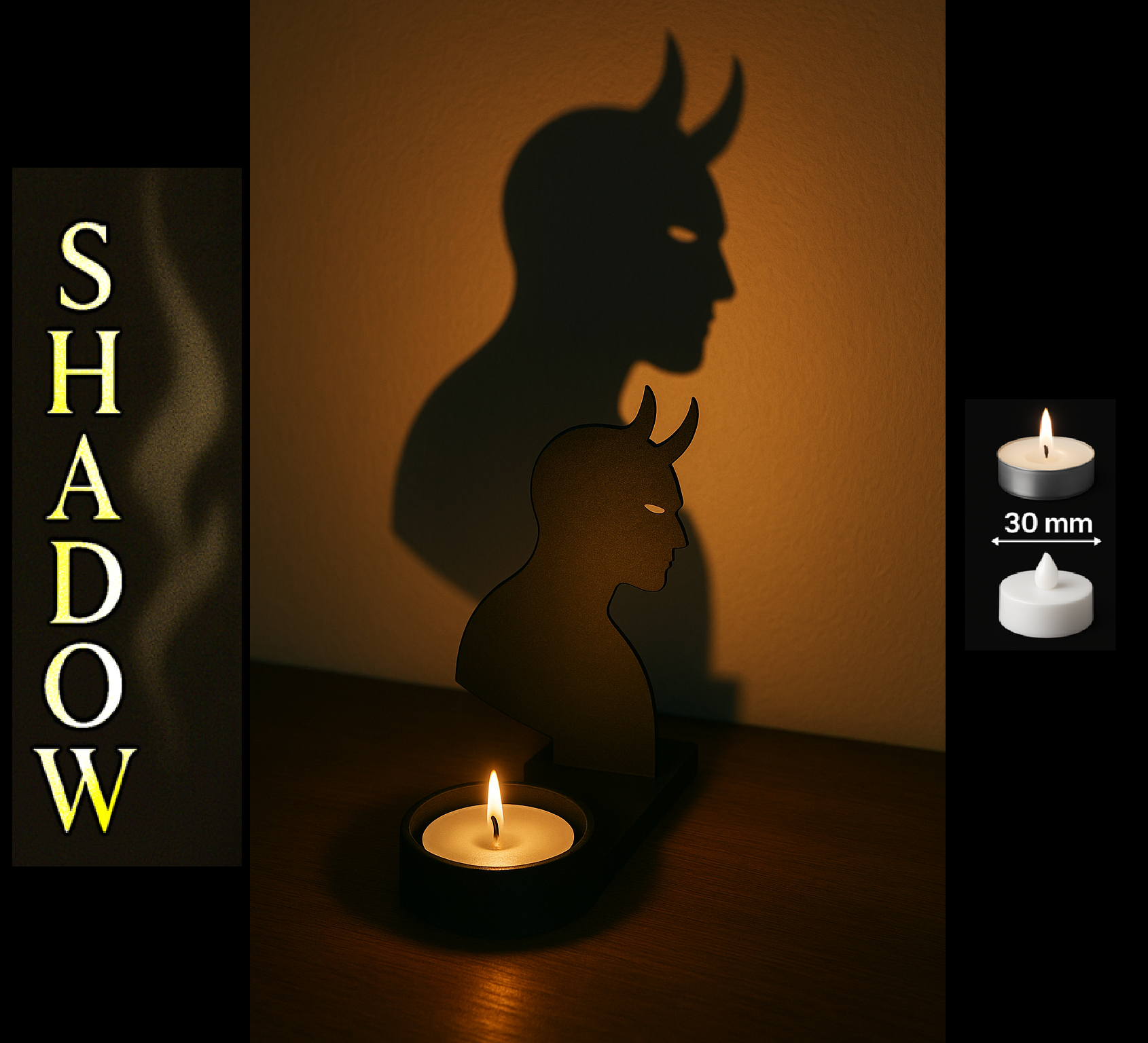 Shadow Art - Devil