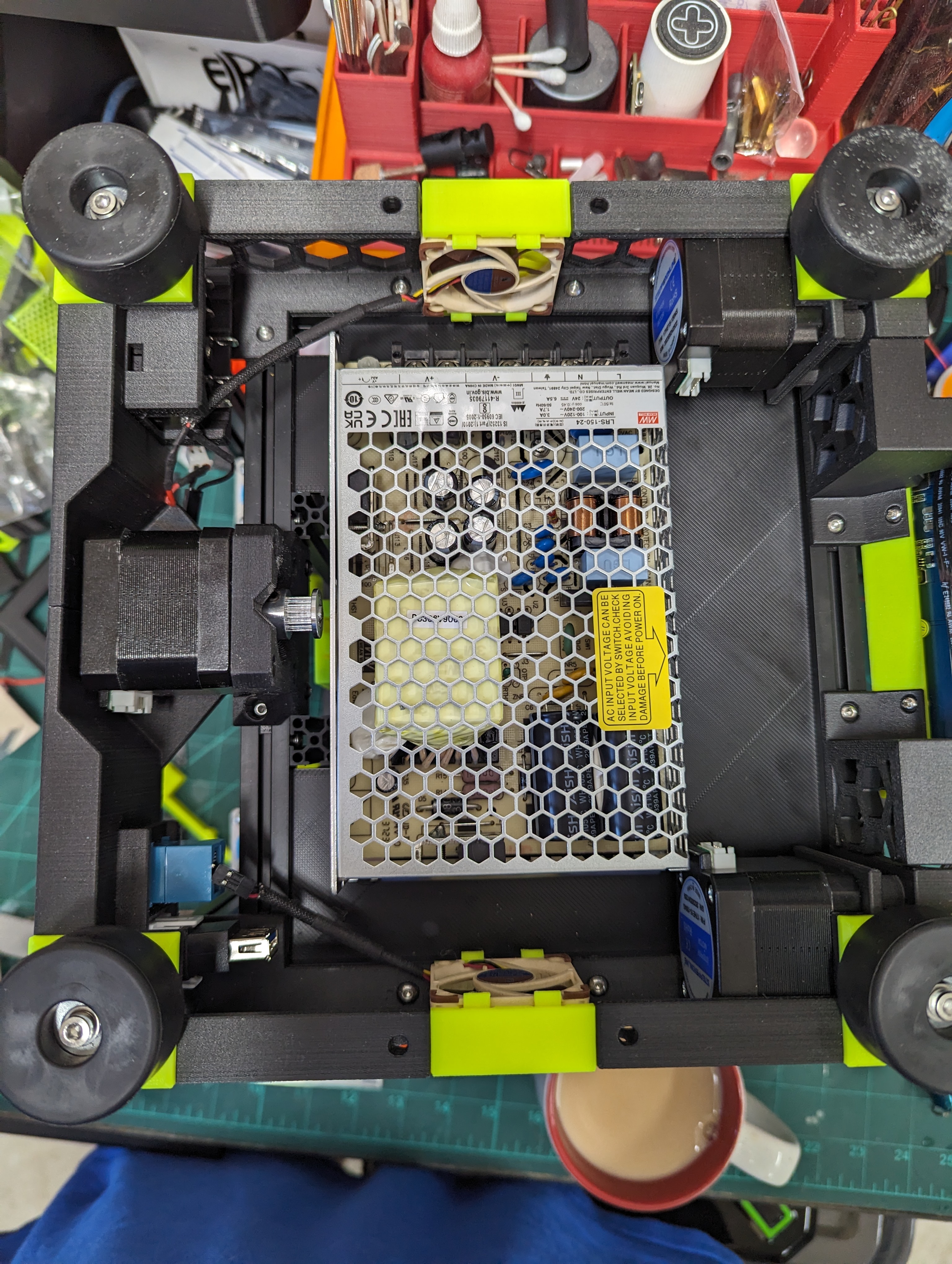 TriZero Deck Panel with Integrated PSU Mount - LH or RH Z Chain Versions