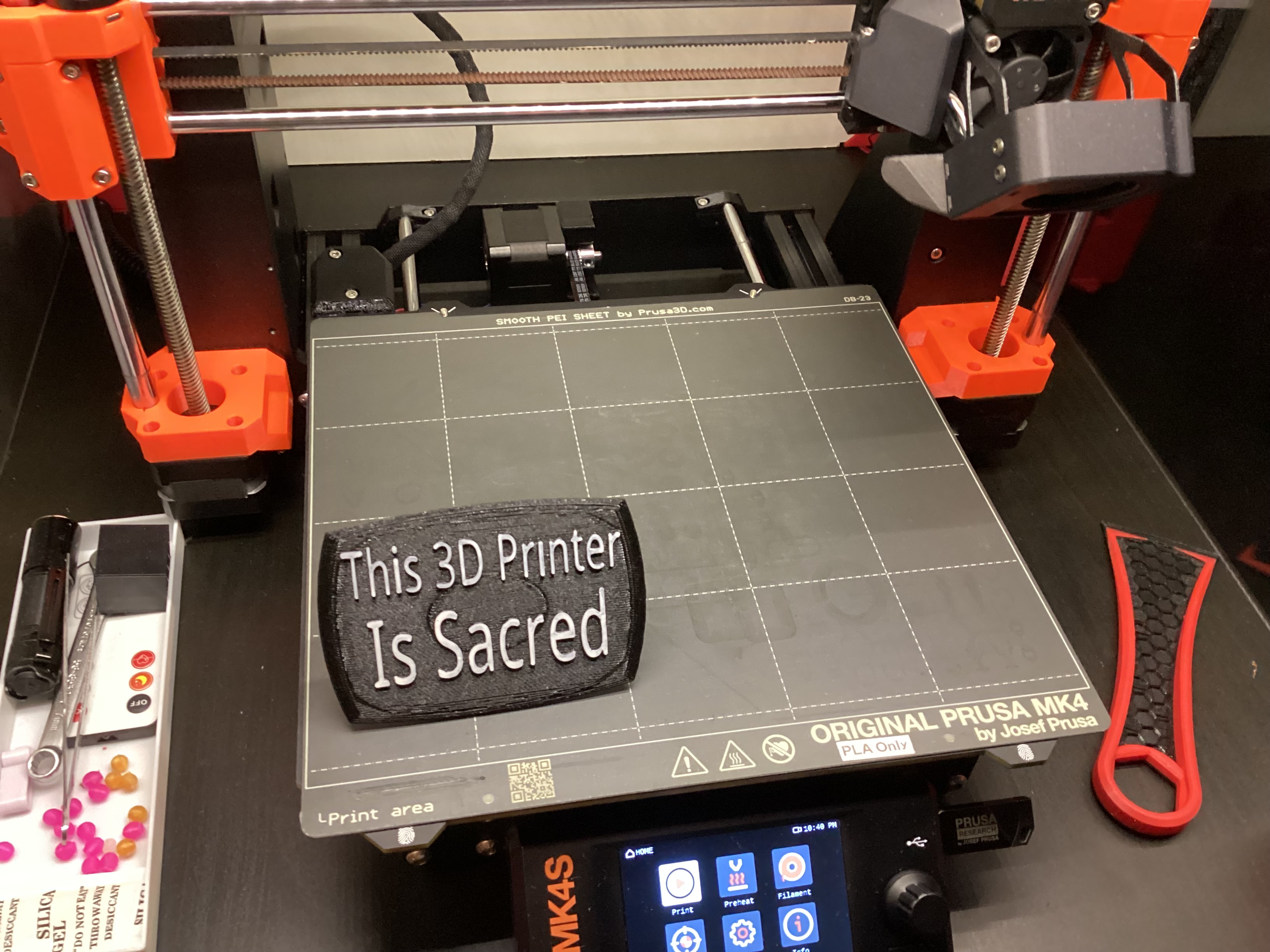 3D Printer Sign.