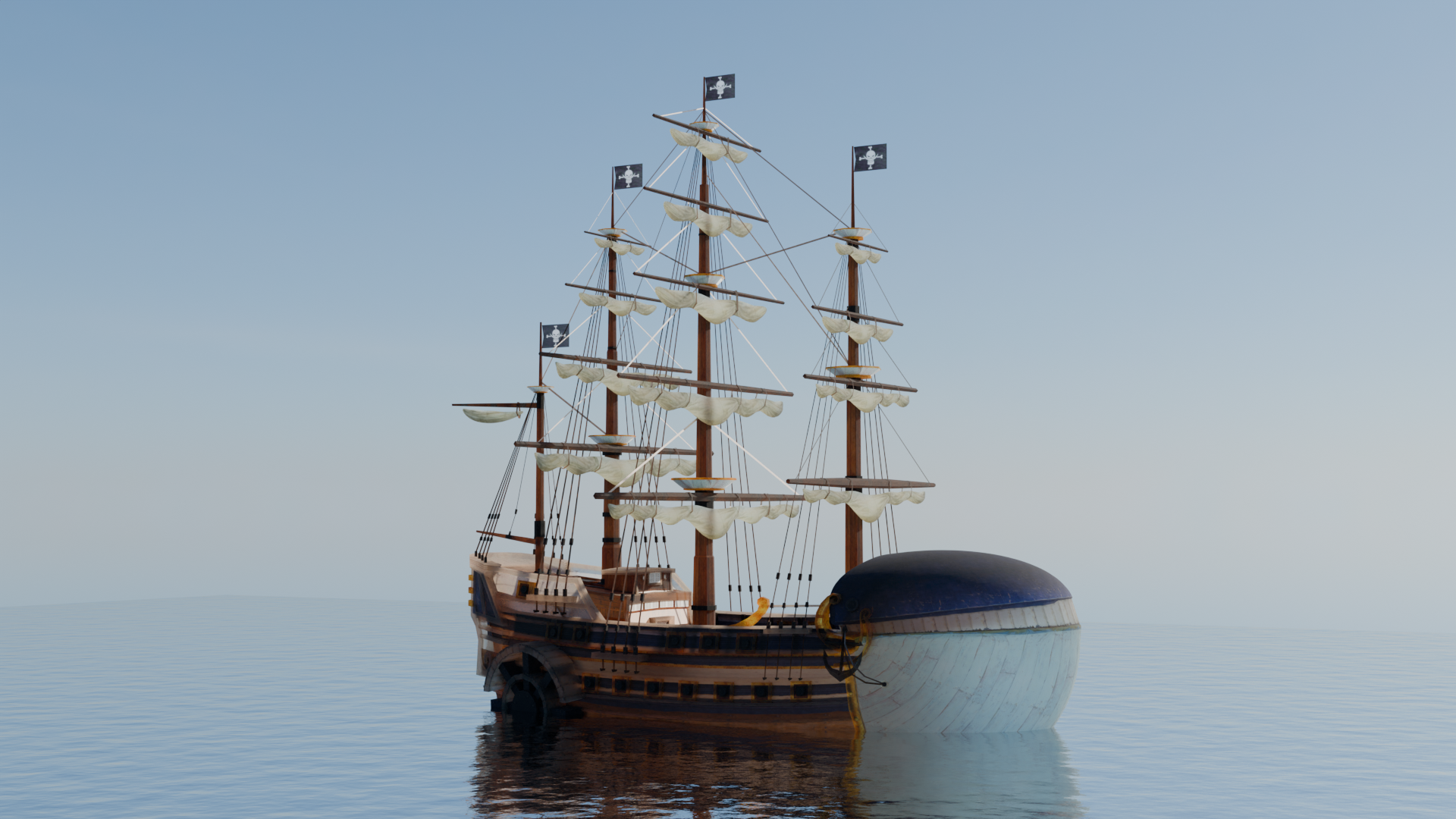 Moby Dick Ship from One Piece