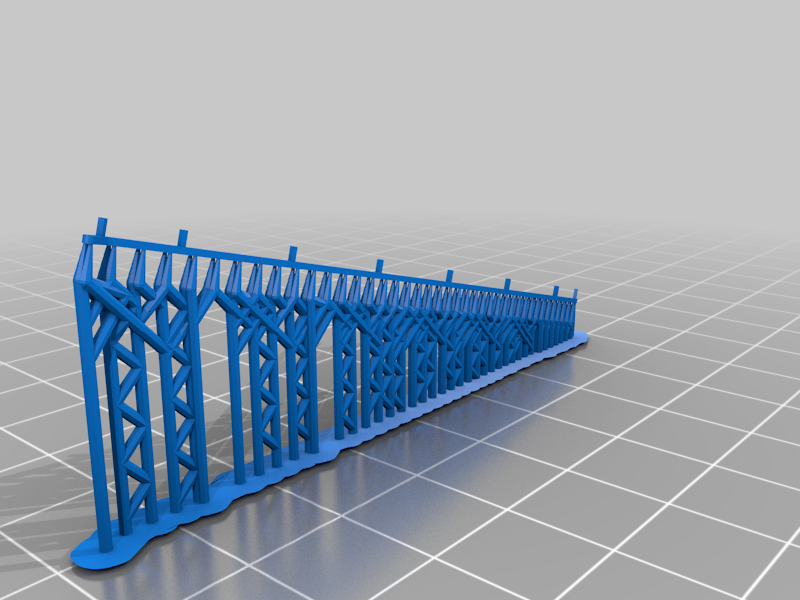 Miniatura 4 do modelo 3D Simple Floating Stairs (Scale 1:96)