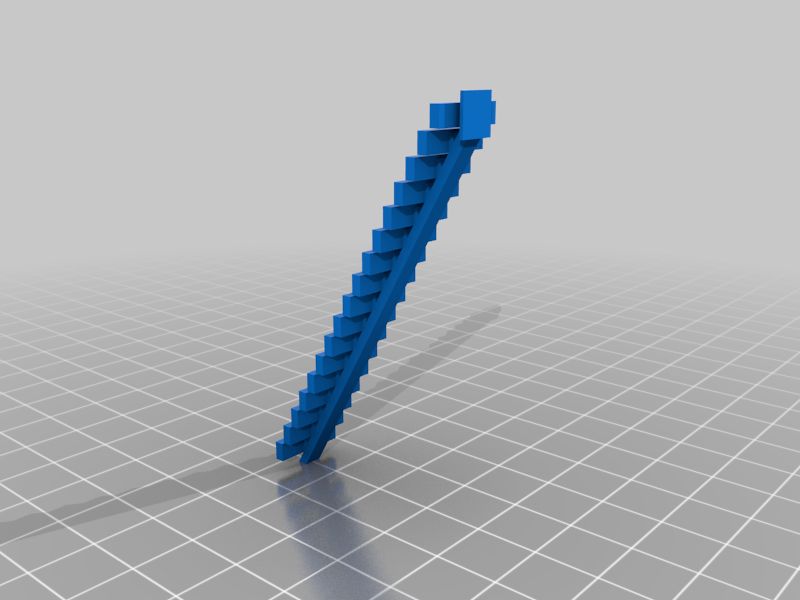 Miniatura 5 do modelo 3D Simple Floating Stairs (Scale 1:96)