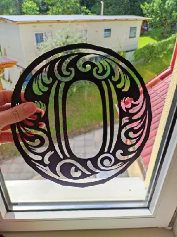 Stencil: letter O