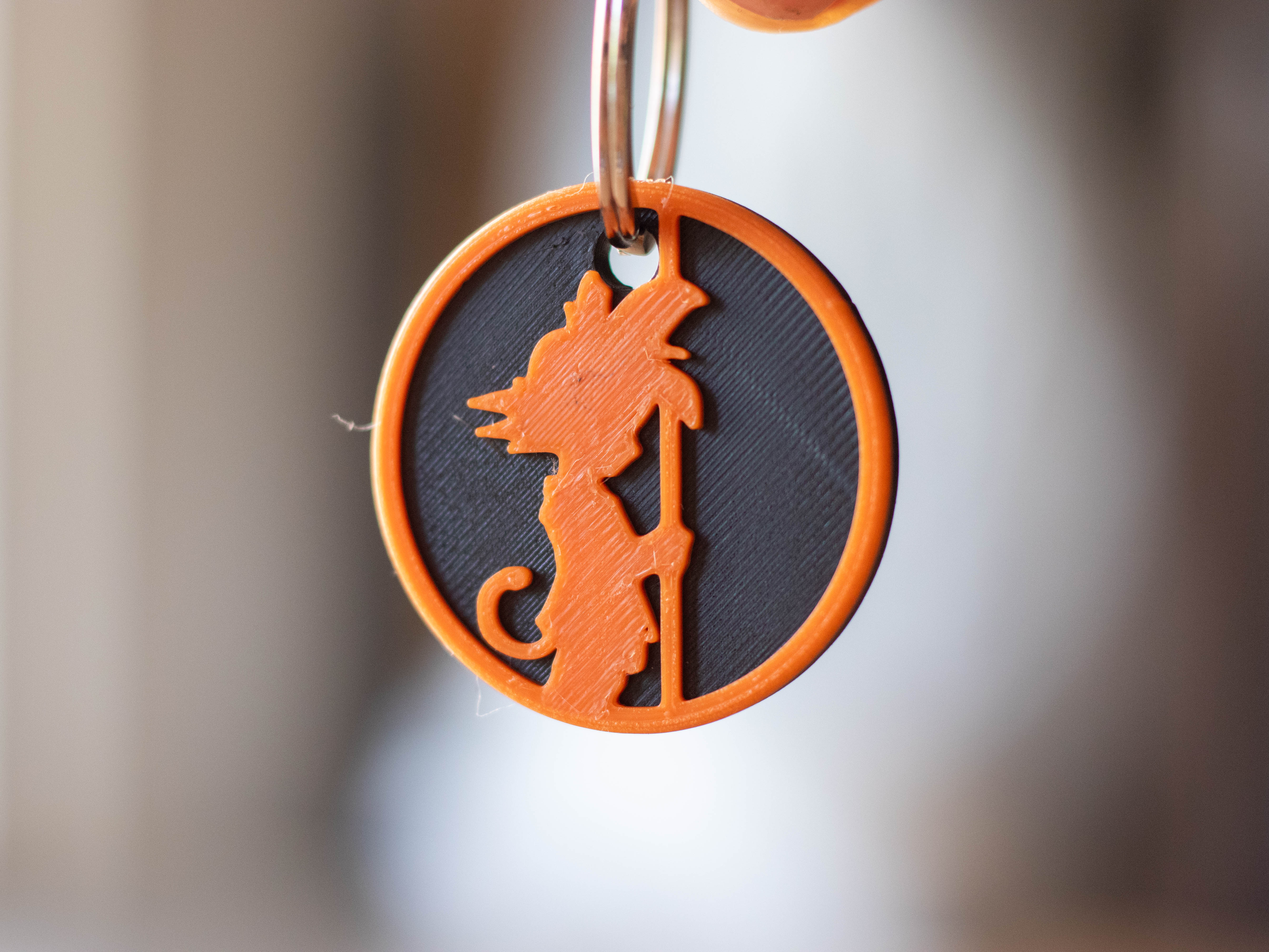Miniatura 2 do modelo 3D Goku Keychain