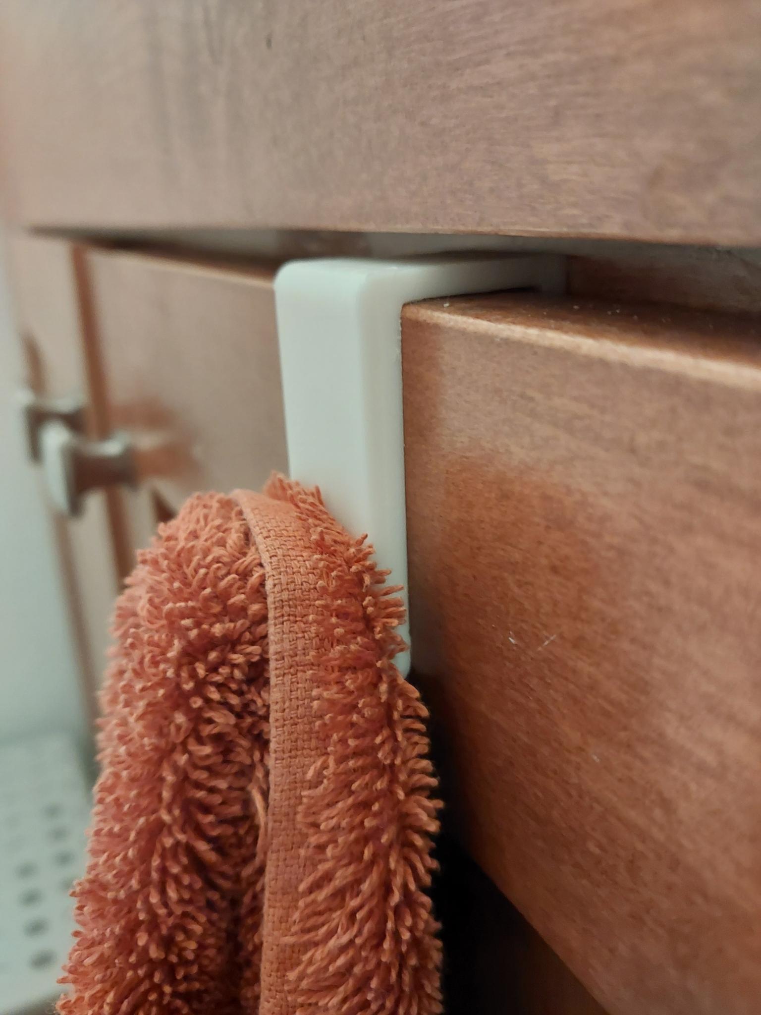 Cabinet Door Towel Hanger 3D model