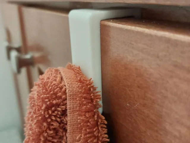 Cabinet Door Towel Hanger