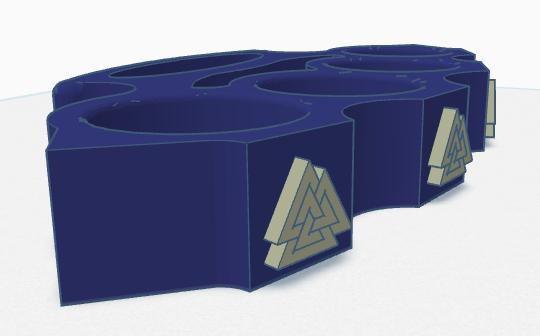 Miniatura 2 do modelo 3D Valknut brass knuckles