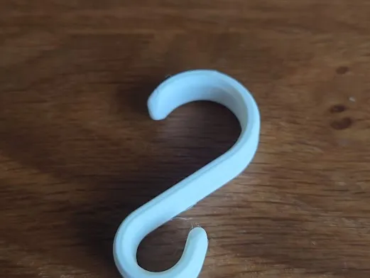 S-Hook for 3/4"-tube (19mm tube)
