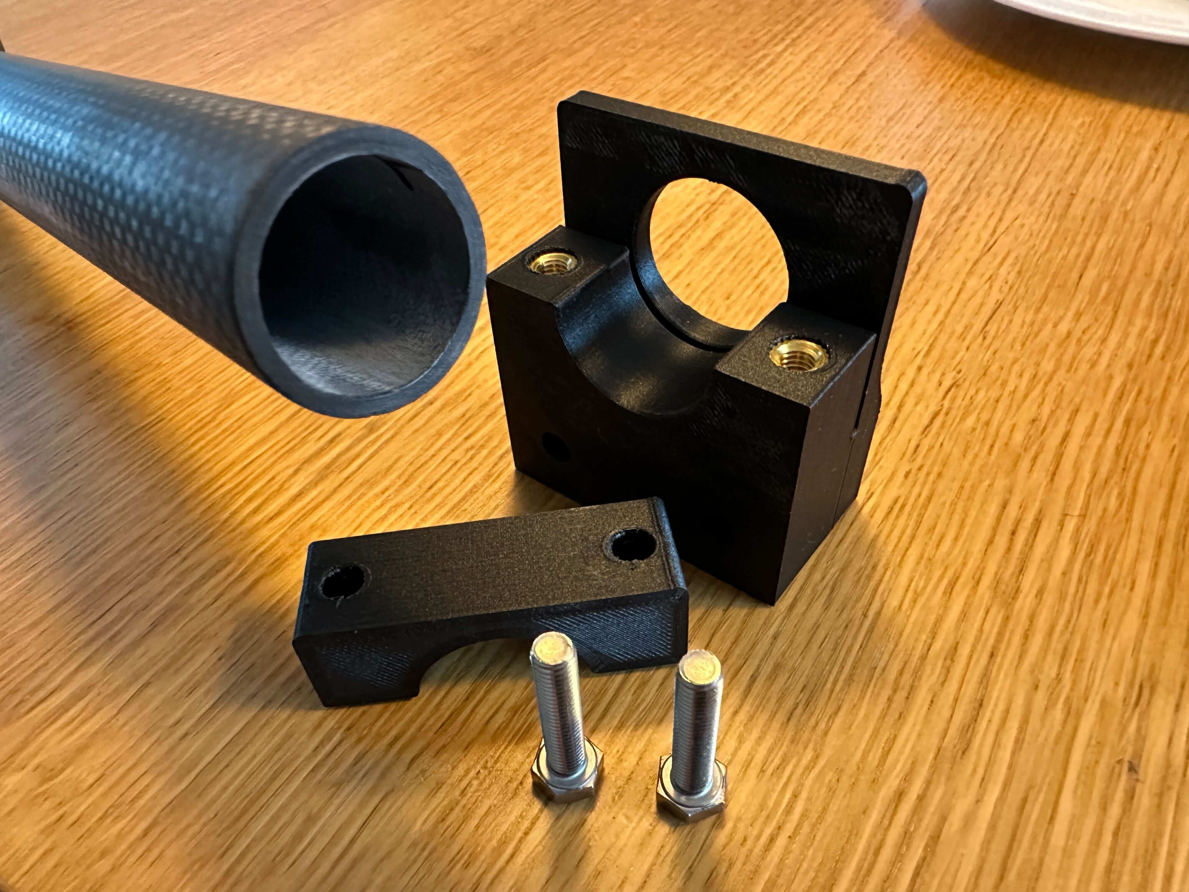 Carbon bicycle fork cutting jig by Patrik Rosén Download free STL