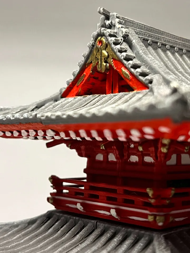 Hozomon 宝蔵門 - Asakusa, Tokyo, Japan by MiniWorld3D Hozomon 宝蔵門 - Asakusa, Tokyo, Japan by MiniWorld3D