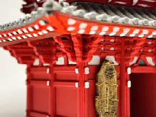 States of Hasui's Zojoji Temple in Shiba