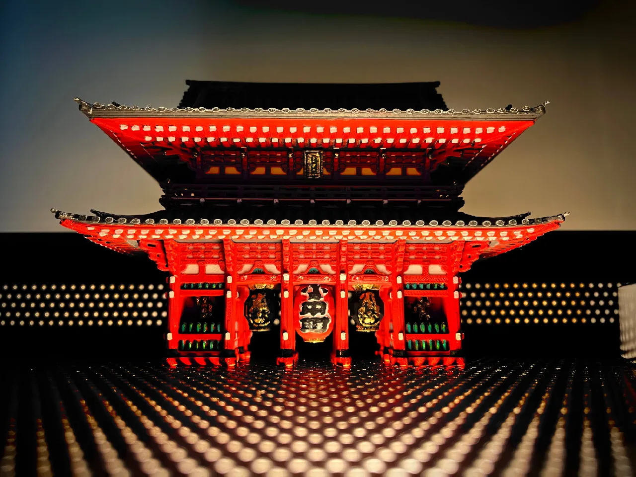 Hozomon 宝蔵門 - Asakusa, Tokyo, Japan by MiniWorld3D