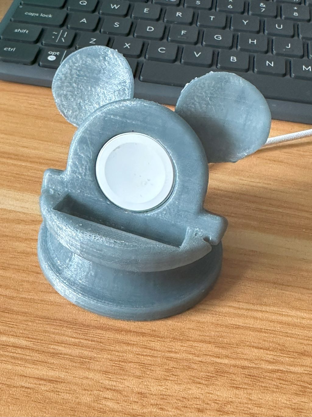 Mickey Mouse Apple Watch Stand By BoardTo Download Free STL Model mickey-mouse-apple-watch-stand-by-boardto-download-free-stl-model