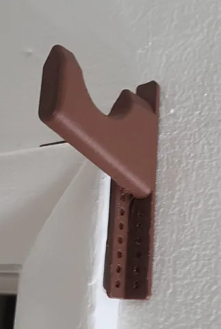 Trim Mounted Curtain Rod Holder