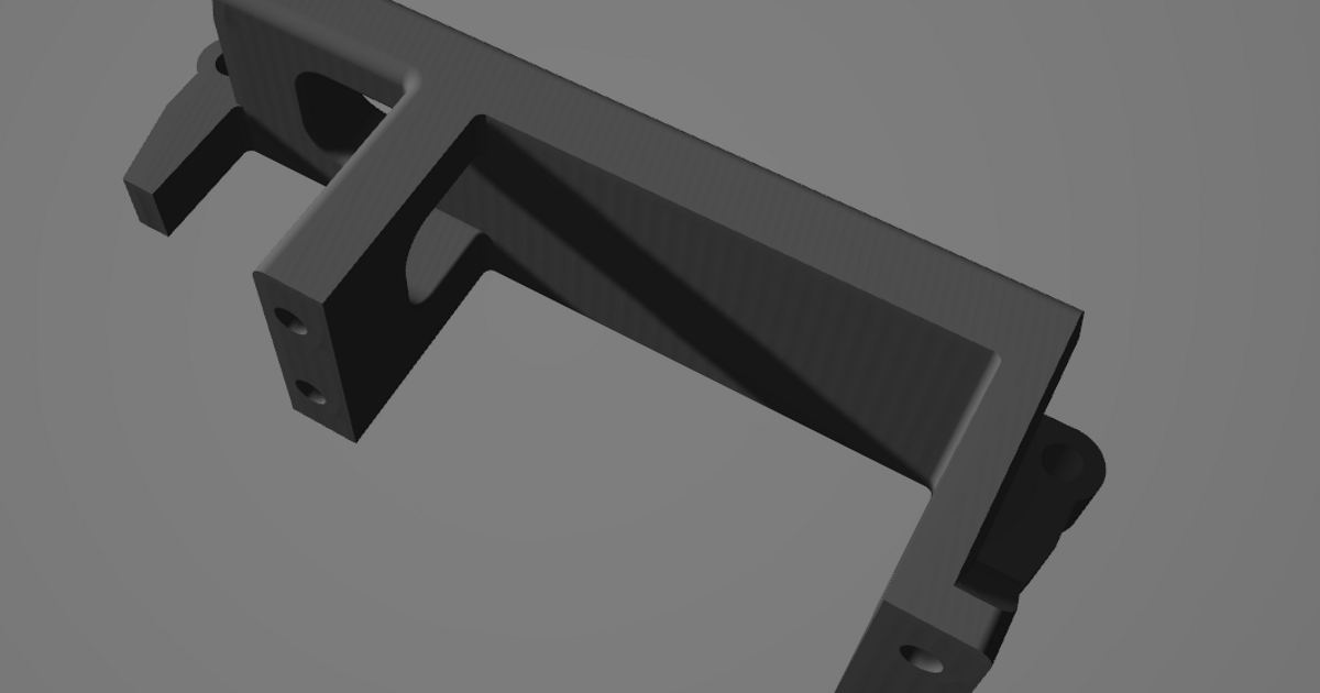 MST TCR Horizontal servo support by Jonathan Prt Download free STL