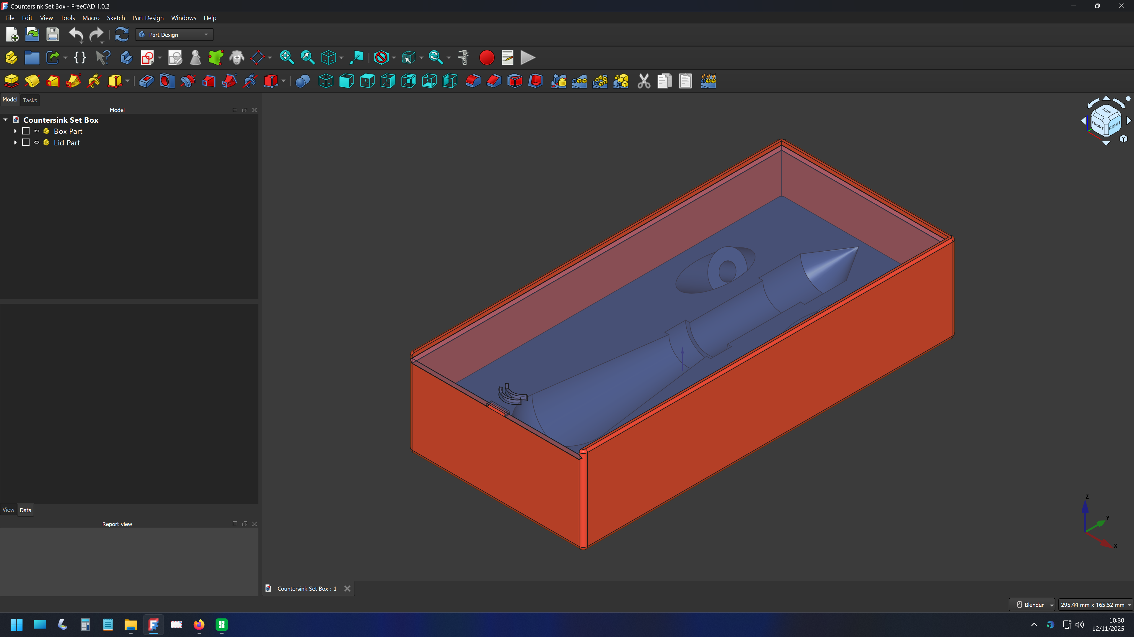 Miniatura 6 do modelo 3D Manual Countersink Storage Box