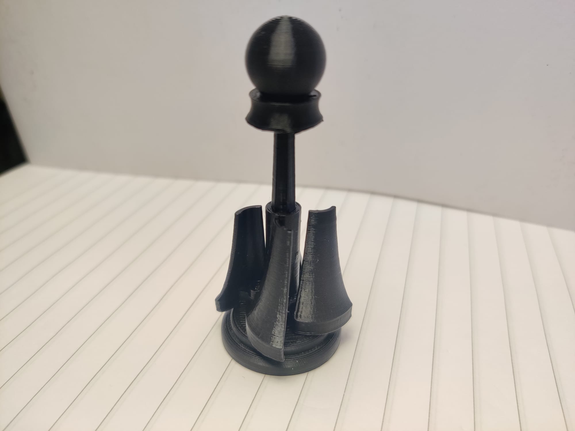 Mechanical transforming chess pawn [easy to print] *Updated by Practice
