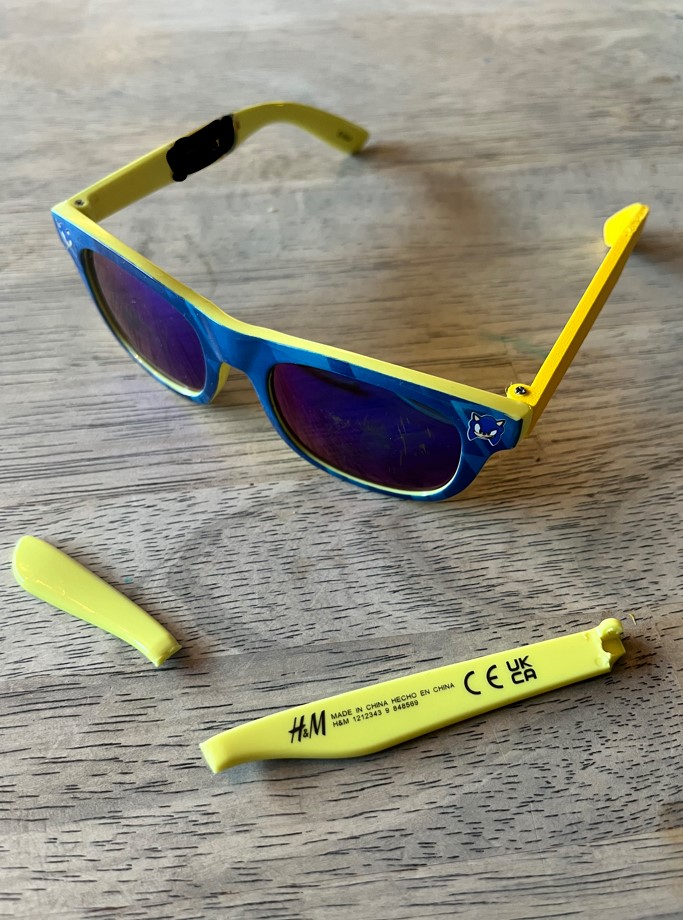 Kids sunglasses replacement arm