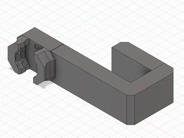 Multiboard shower hook half inch