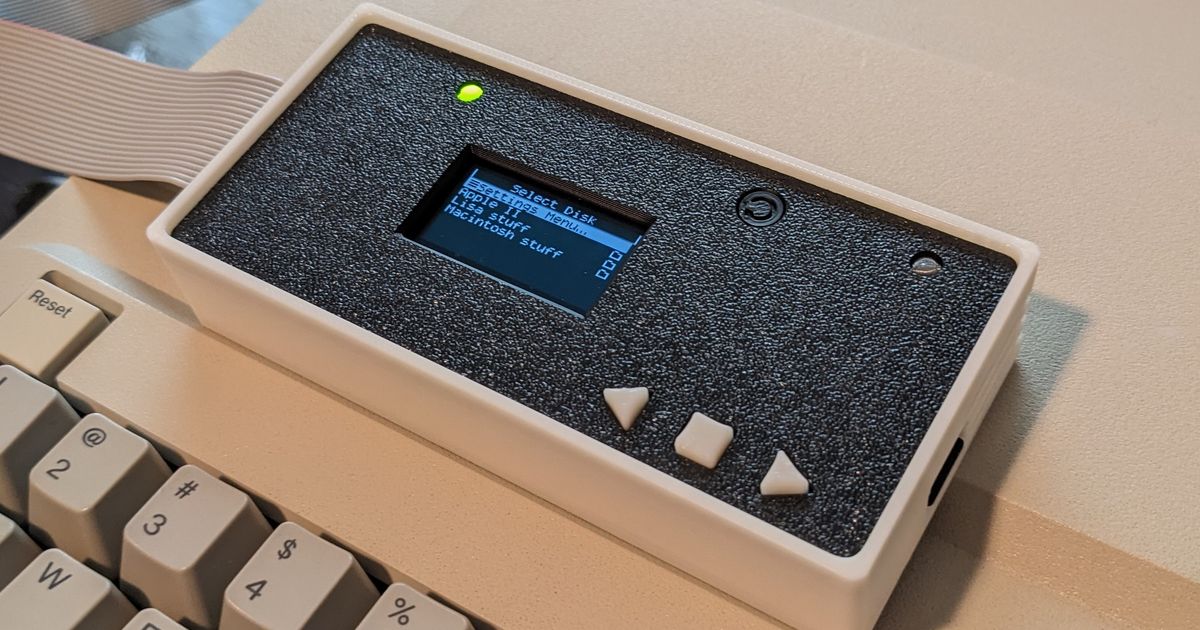 Apple Floppy Emu (rev C) Disk II Compact Case by markadev Download