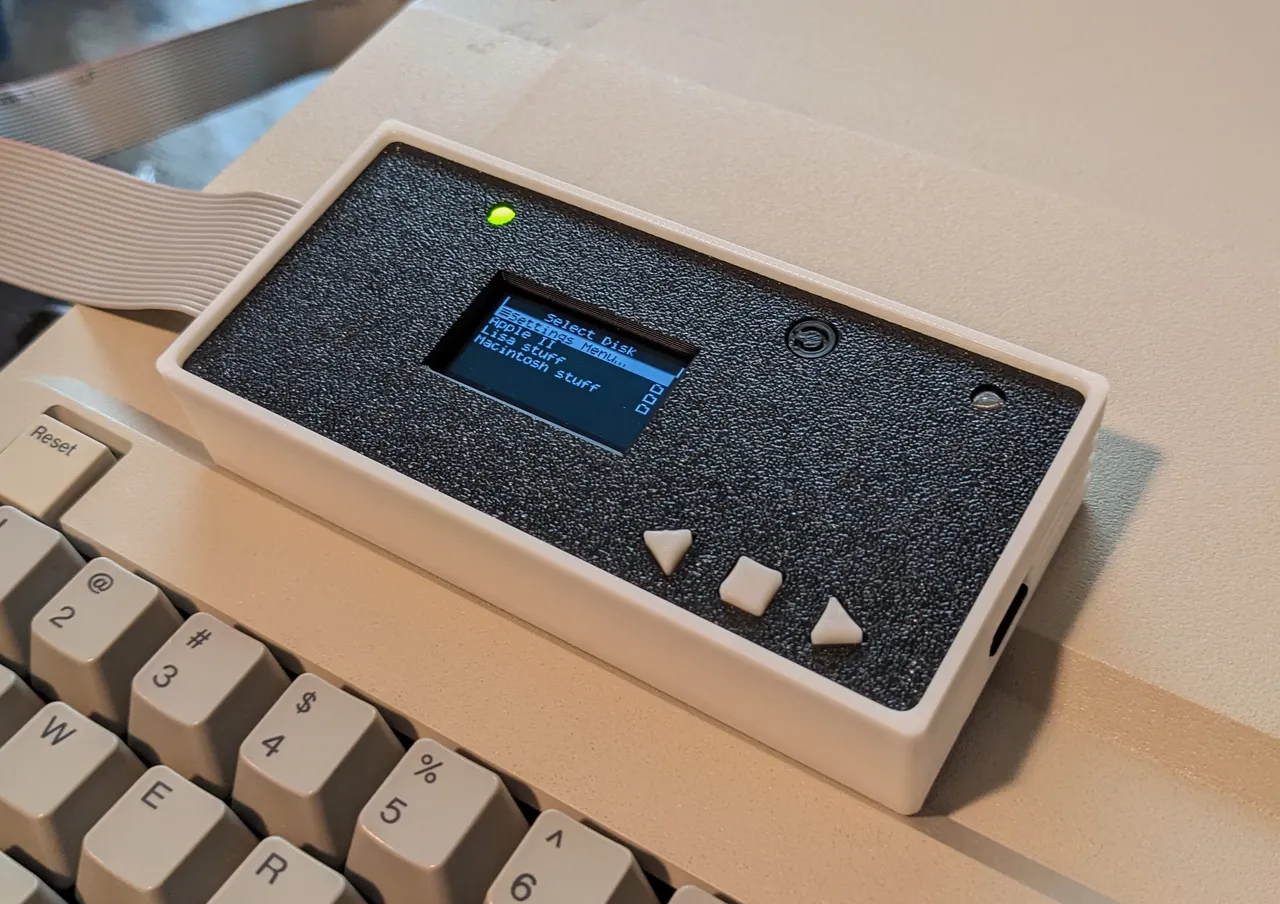 Apple Floppy Emu (rev C) Disk II Compact Case by markadev