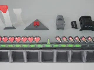 Minecraft Inventory by Jerry Li | Download free STL model | Printables.com