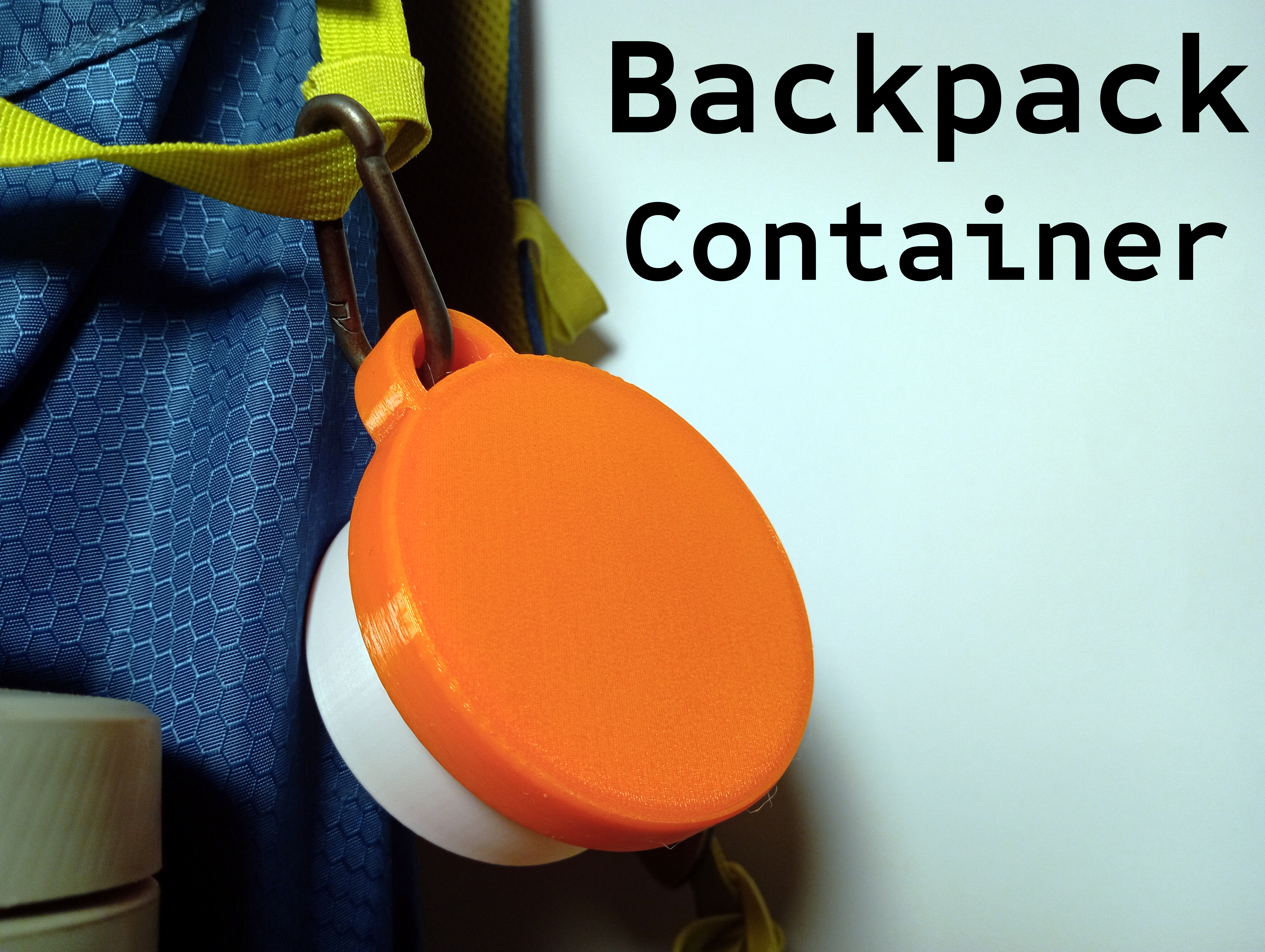 Backpack  Container  70mm