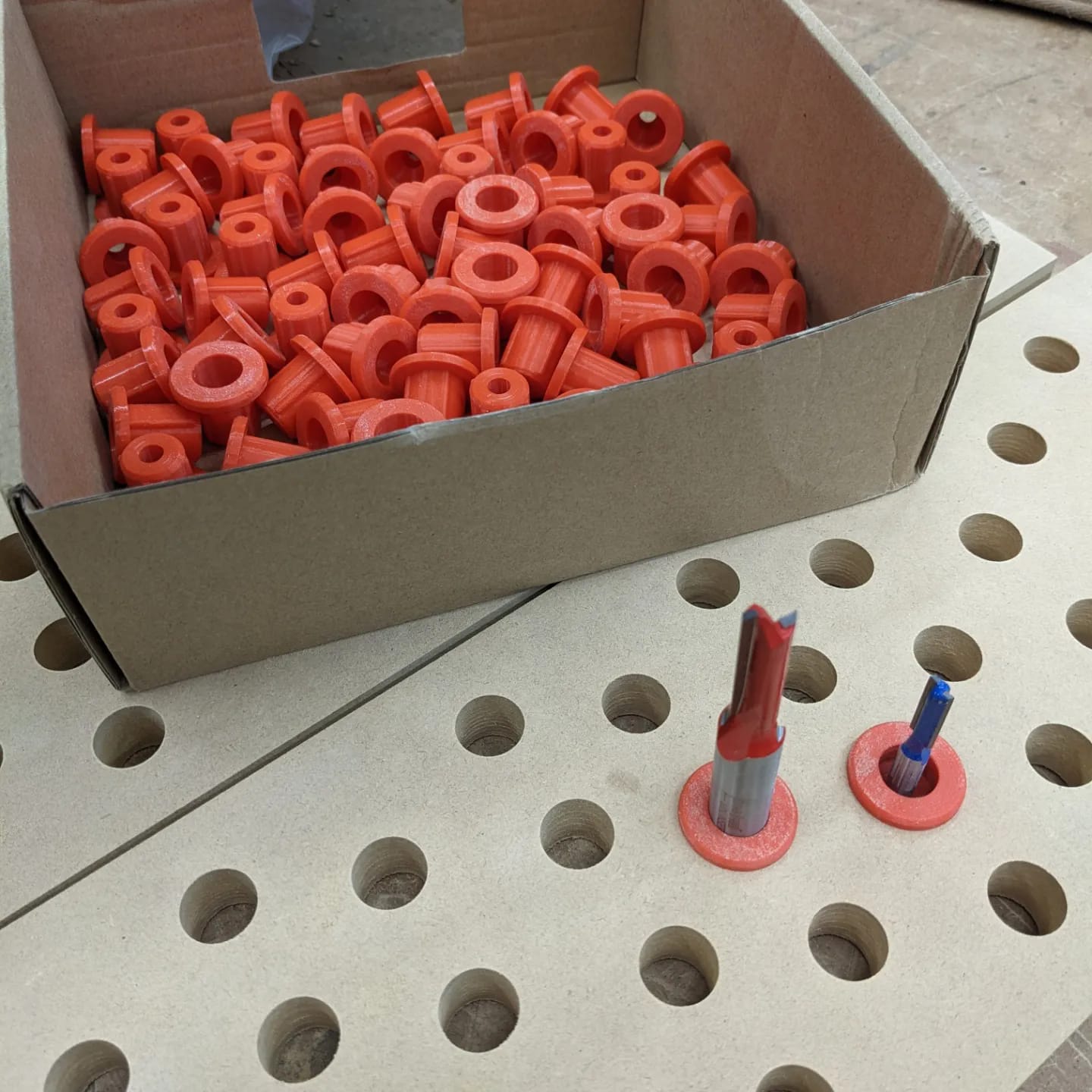 Router Bit Storage Inserts
