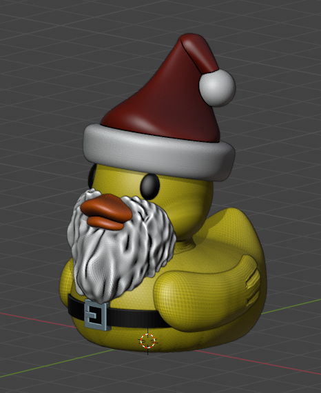 jeep ducks - Santa Duck now with coat! by Jason | Download free STL ...