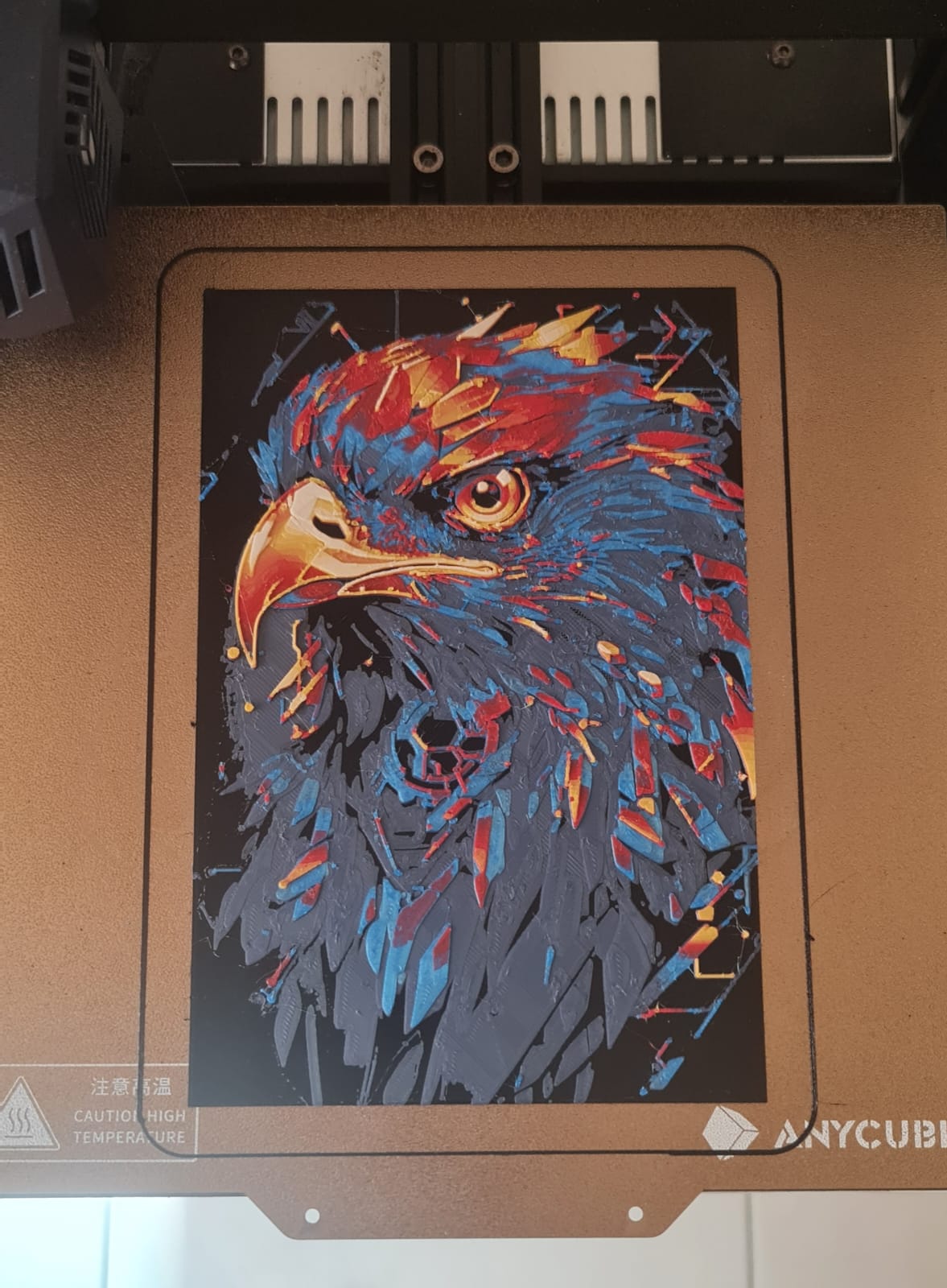 Miniatura 3 do modelo 3D Eagle Head Hueforge