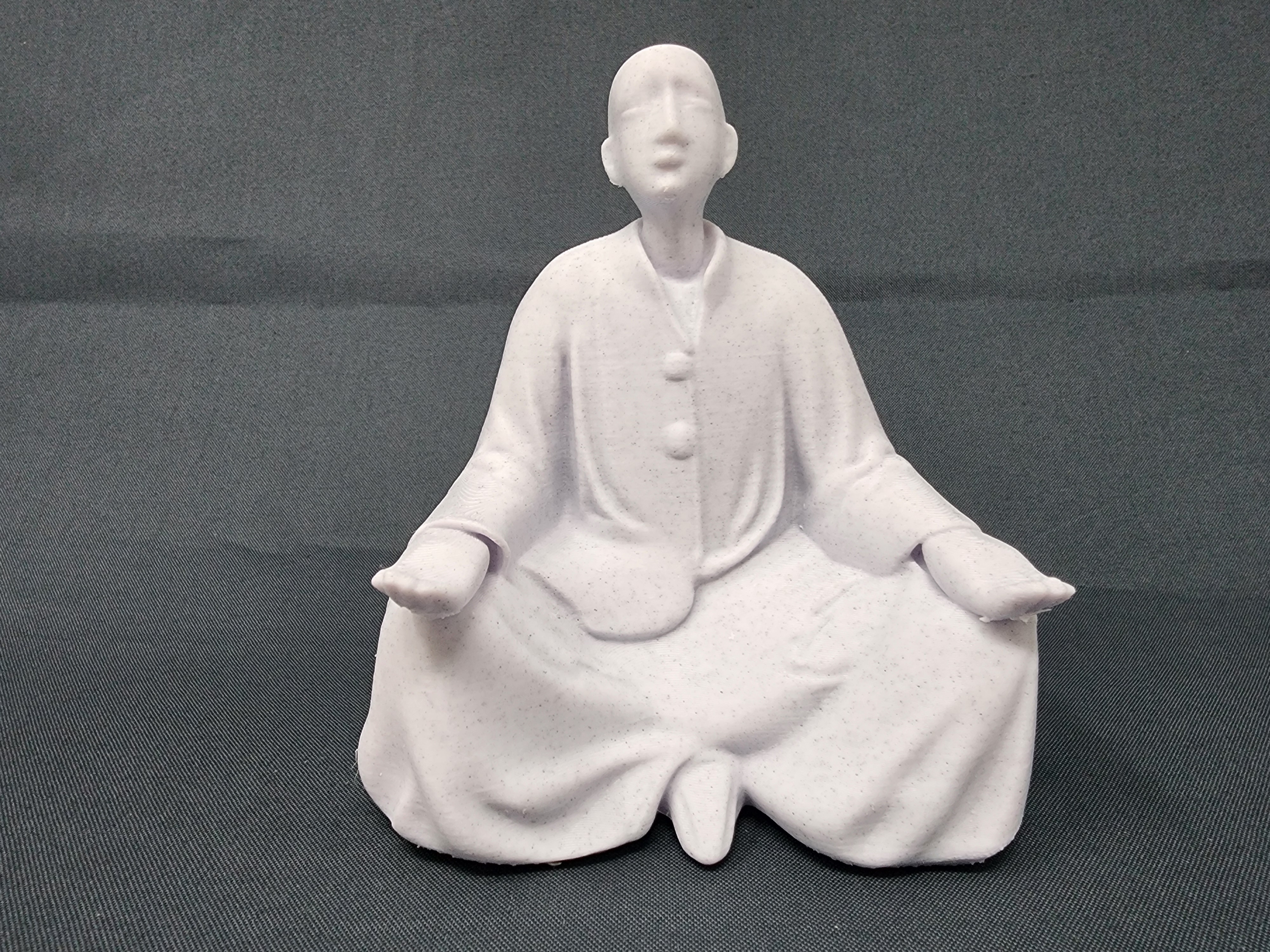 meditating monk