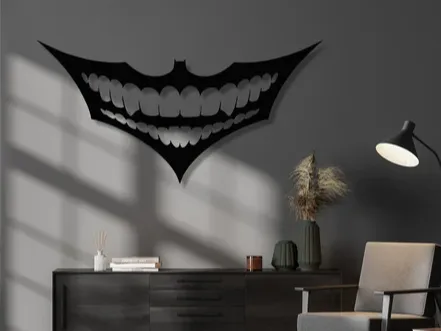 Bat Smile Wall Art