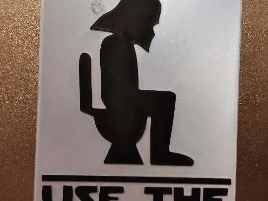 use the force 2d wall art easy, dual color