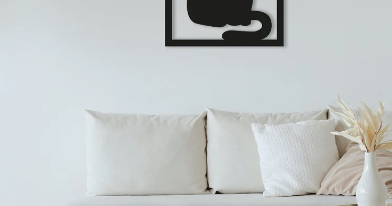 Cat Wall Art by Jura Švébiš | Download free STL model | Printables.com