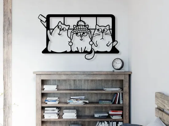 Cats Taking Selfies Wall Art